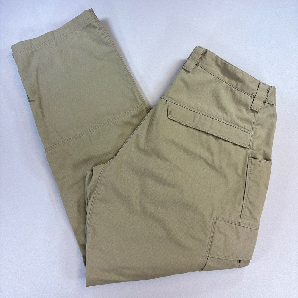 Vertx Phantom Ops Pants Mens 35x30 Desert Tan VTX8600 Tactical Ripstop Hiking